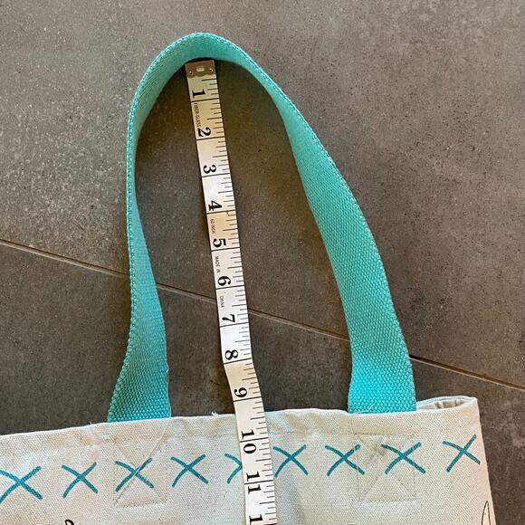 Danica Studio Extra Large! 20"T x 15"W Lama Print Canvas Tote Bag PRISTINE!! - Picture 8 of 8